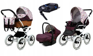 BabyLux Wózek 4w1 dziecięcy spacerówka Classic