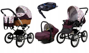 BabyLux Wózek 4w1 dziecięcy spacerówka Classic