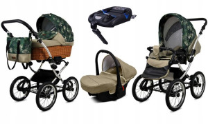 BabyLux Wózek 4w1 dziecięcy spacerówka Classic