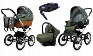 BabyLux Wózek 4w1 dziecięcy spacerówka Classic