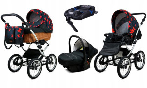 BabyLux Wózek 4w1 dziecięcy spacerówka Classic