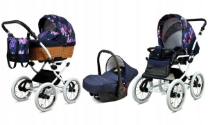 BabyLux Wózek 3w1 dziecięcy spacerówka Classic