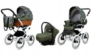 BabyLux Wózek 3w1 dziecięcy spacerówka Classic