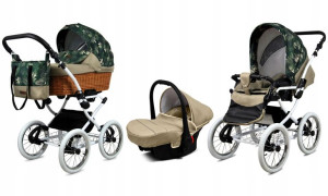 BabyLux Wózek 3w1 dziecięcy spacerówka Classic