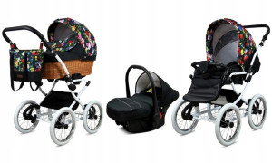 BabyLux Wózek 3w1 dziecięcy spacerówka Classic
