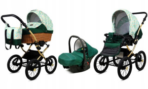 BabyLux Wózek 3w1 dziecięcy spacerówka Classic