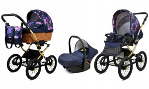 BabyLux Wózek 3w1 dziecięcy spacerówka Classic