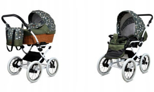 BabyLux Wózek 2w1 dziecięcy spacerówka Classic