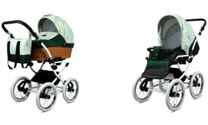 BabyLux Wózek 2w1 dziecięcy spacerówka Classic