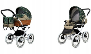 BabyLux Wózek 2w1 dziecięcy spacerówka Classic