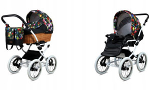 BabyLux Wózek 2w1 dziecięcy spacerówka Classic