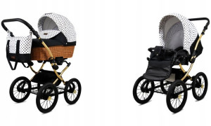 BabyLux Wózek 2w1 dziecięcy spacerówka Classic