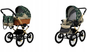 BabyLux Wózek 2w1 dziecięcy spacerówka Classic