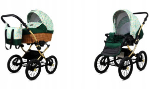 BabyLux Wózek 2w1 dziecięcy spacerówka Classic