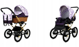 BabyLux Wózek 2w1 dziecięcy spacerówka Classic