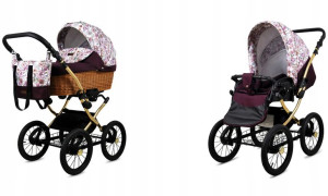 BabyLux Wózek 2w1 dziecięcy spacerówka Classic
