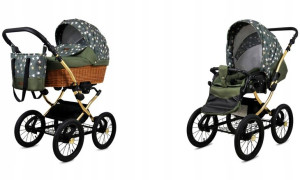 BabyLux Wózek 2w1 dziecięcy spacerówka Classic