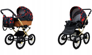 BabyLux Wózek 2w1 dziecięcy spacerówka Classic