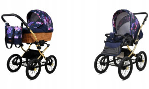 BabyLux Wózek 2w1 dziecięcy spacerówka Classic