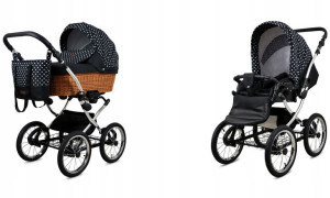 BabyLux Wózek 2w1 dziecięcy spacerówka Classic