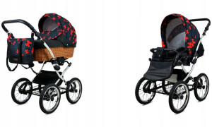 BabyLux Wózek 2w1 dziecięcy spacerówka Classic
