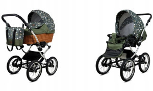 BabyLux Wózek 2w1 dziecięcy spacerówka Classic