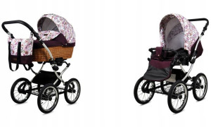 BabyLux Wózek 2w1 dziecięcy spacerówka Classic