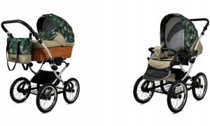 BabyLux Wózek 2w1 dziecięcy spacerówka Classic