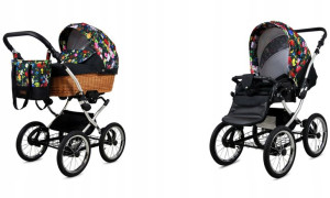 BabyLux Wózek 2w1 dziecięcy spacerówka Classic