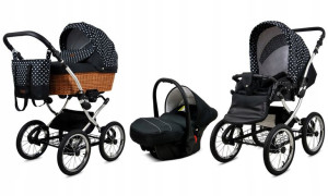 BabyLux Wózek 3w1 dziecięcy spacerówka Classic