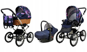 BabyLux Wózek 3w1 dziecięcy spacerówka Classic