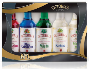 Syrop Barmański Zestaw Do Drinków 5x50 Ml