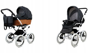 BabyLux Wózek 2w1 dziecięcy spacerówka Classic