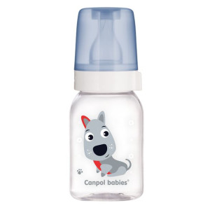 Butelka 120 Ml Piesek Bpa Free Niebieski Piesek 0M+