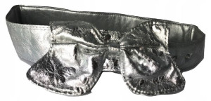 Pasek Damski Srebrny Kokarda Motyle Szer. 5 Cm