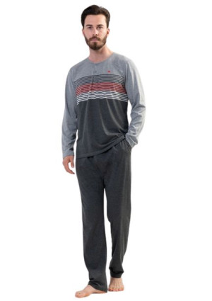 Piżama Męska bawełniana Vienetta 1XL +size duża