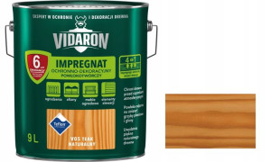Vidaron Impregnat Powłokotw. 9l V05 Teak Naturalny