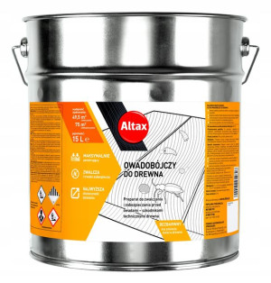 Altax Hylotox - Preparat Owadobójczy Do Drewna 15l