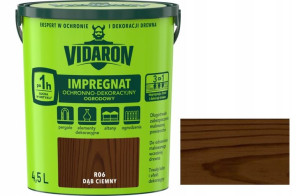 Vidaron Impregnat Ogrodowy 4,5l - R06 Dąb Ciemny