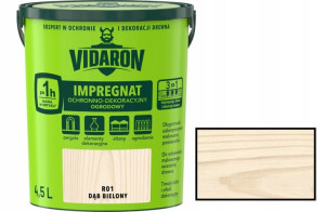 Vidaron Impregnat Ogrodowy 4,5l - R01 Dąb Bielony