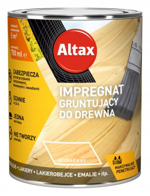 Altax Penetrin Impregnat Gruntujący D Drewna 0,75l
