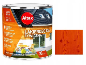 Altax Lakierobejca Żywiczna 2,5l - Mahoń - 10 Lat!