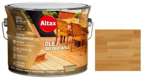Altax Olej Do Drewna - Tarasów - 2,5l - Dąb