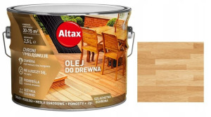 Altax Olej Do Drewna - Tarasów - 2,5l - Bezbarwny