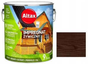 Altax Impregnat Żywiczny Do Drewna 9l - Palisander