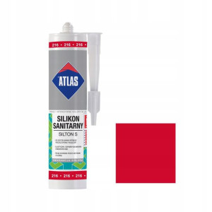 Atlas Silikon Silton S 280ml - 216 Czerwony