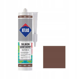 Atlas Silikon Silton S 280ml - 023 Brązowy