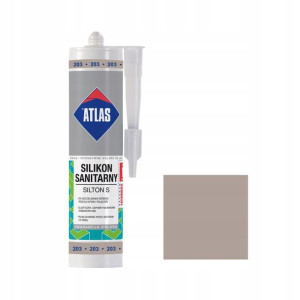 Atlas Silikon Silton S 280ml - 203 Stalowy