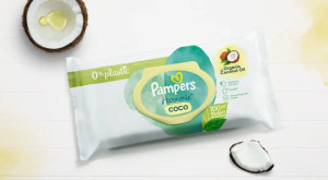 Chusteczki Nawilżane Aqua Pure Pampers Harmonie  Kokos 42 Szt