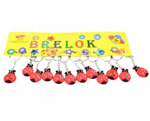 Biedronka Brelok Do Kluczy Zawieszka 12szt
